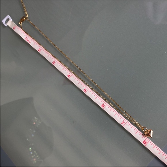 Elegant Dainty Mini Heart Necklace - 18K Gold Plated - Perfect Mother's Day Gift - Picture 5 of 8